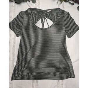 Nordstrom Melrose & Market Striped T-Shirt in Green & White